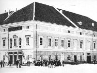 Stankovićev teatar, foto Ivan Standl, oko 1890. godine